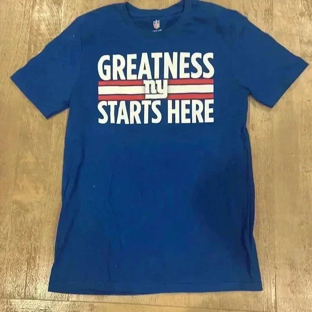 NFL NY Giants T-shirt, perfect condition, size Large